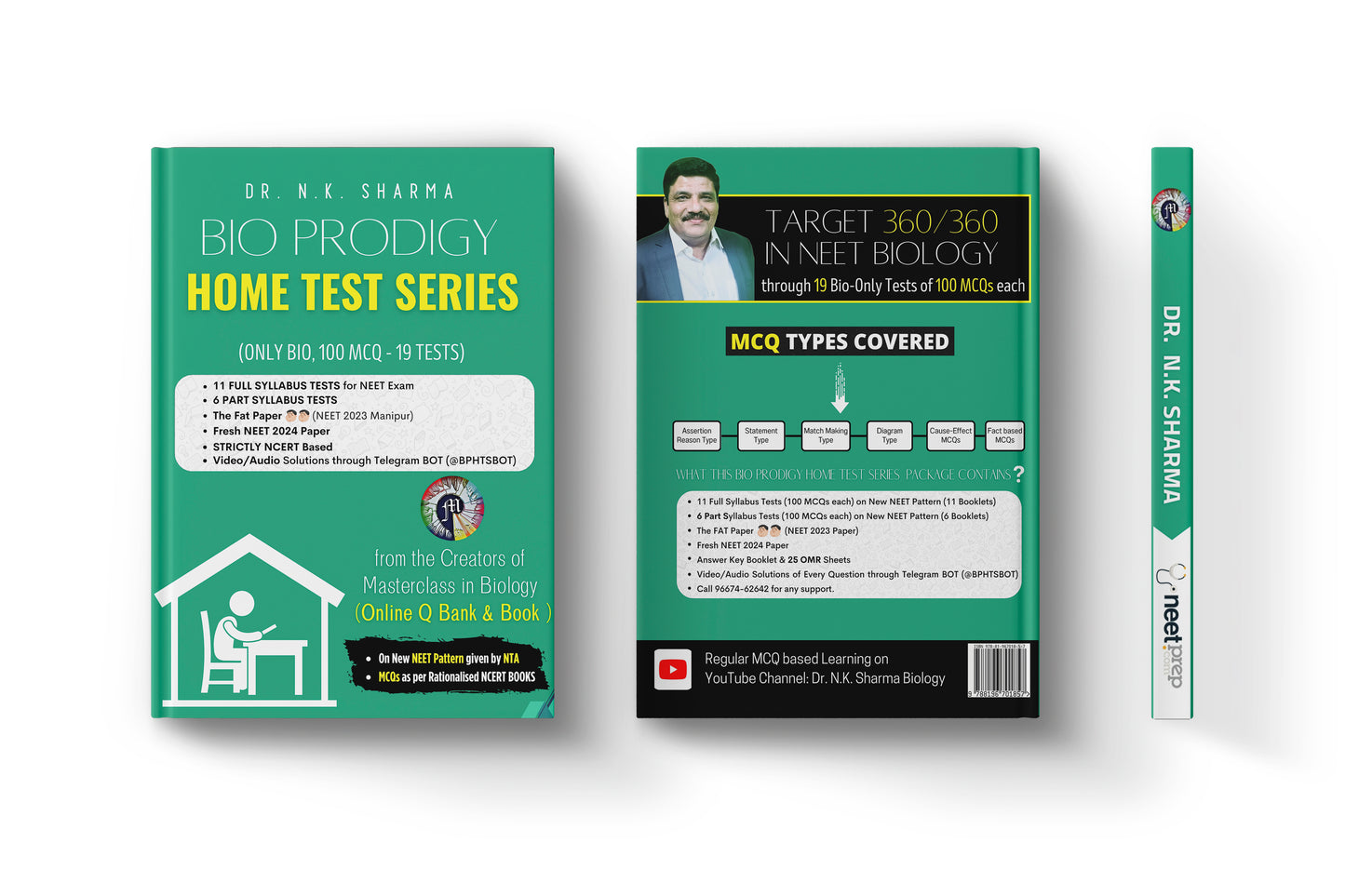 Bio Prodigy 2025/26- Home Test Series Book by DR. N. K. SHARMA