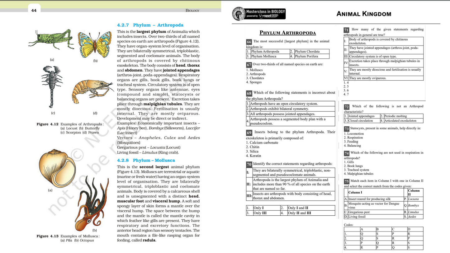 NEET Masterclass in Biology 11th Class NEETprep.com