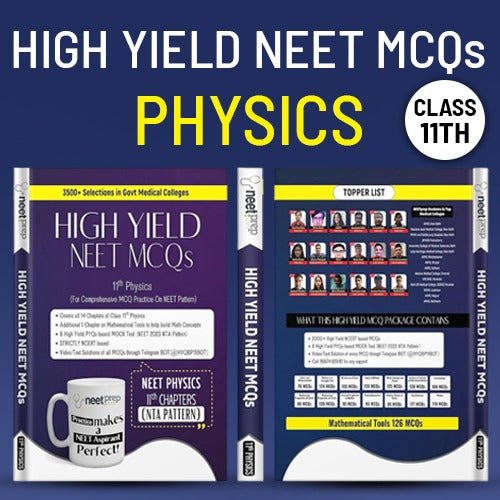 NEETprep High Yield NEET MCQs - 11th Physics