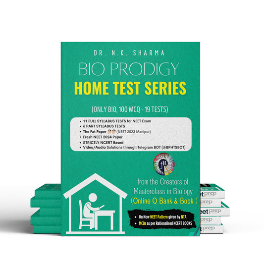 Bio Prodigy 2025/26- Home Test Series Book
