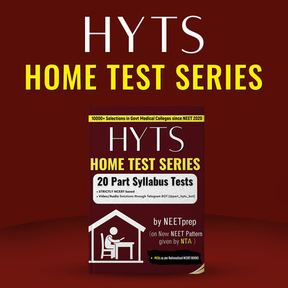 HYTS HOME TEST SERIES - 20 PART SYLLABUS TESTS