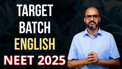 Target Batch English - NEET 2025