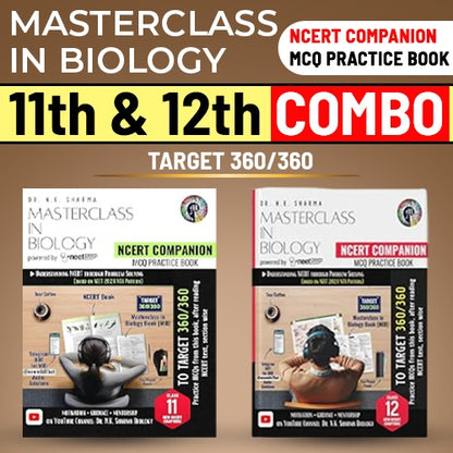 NEET Masterclass in Biology Combo 11th and 12th Class NEETprep.com