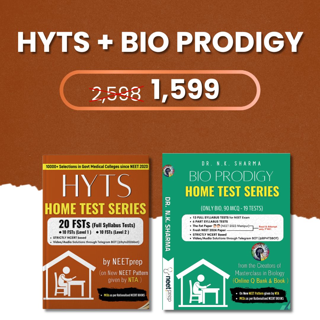 BIO PRODIGY + HYTS - HOME TEST SERIES COMBO